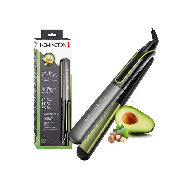 ALISADOR DE PELO REMINGTON S-12A CON AGUACATE